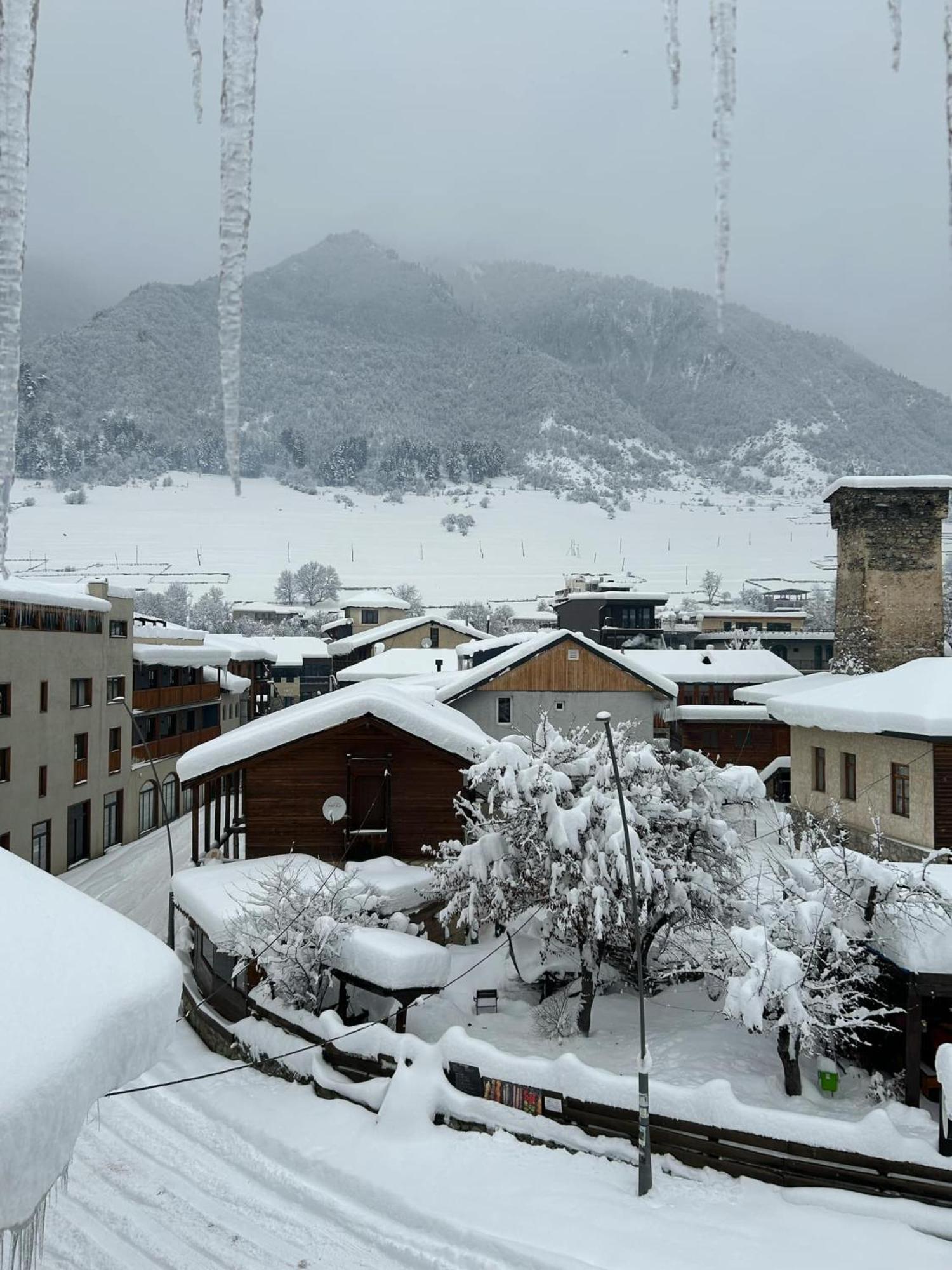 Hotel Svanseti 메스티아 외부 사진