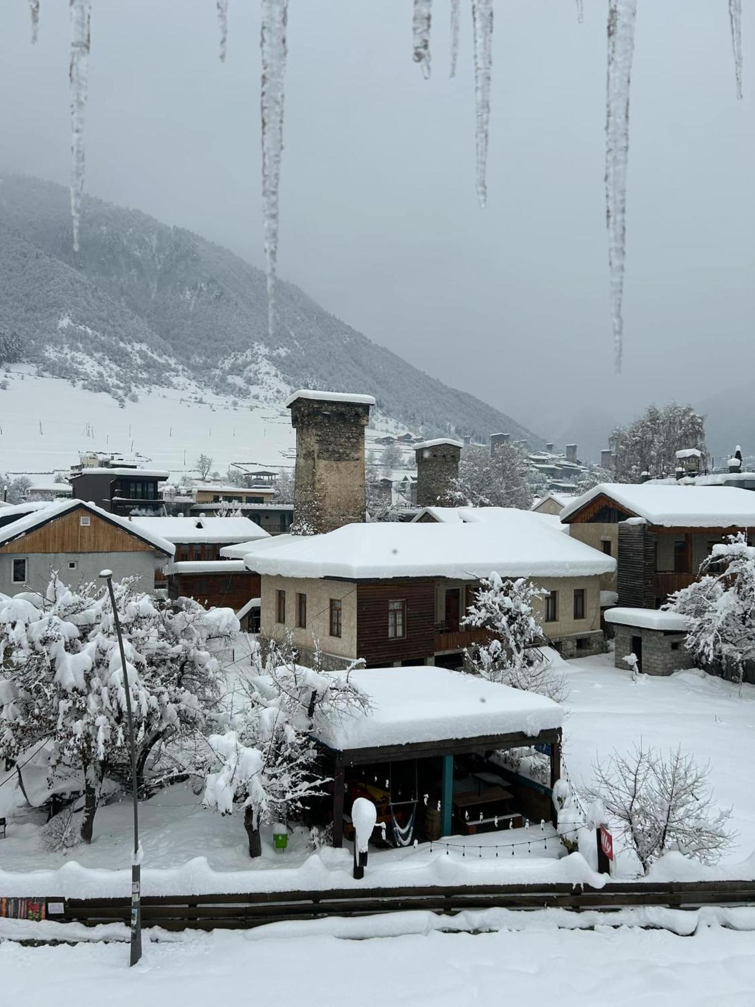 Hotel Svanseti 메스티아 외부 사진