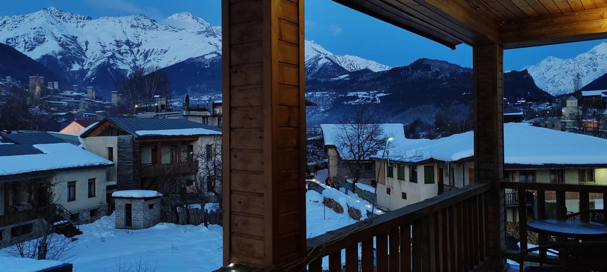Hotel Svanseti 메스티아 외부 사진